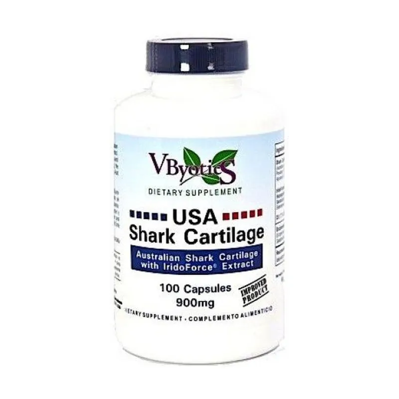 Trending USA Shark Cartilage with Iridoforce 100 capsules Vbyotics
