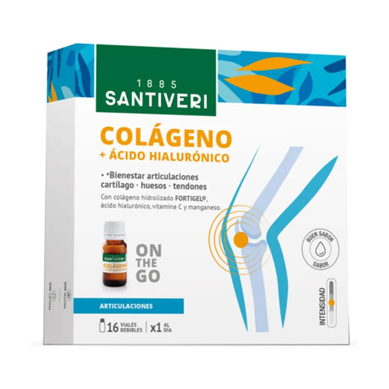 Arthrosin Hyaluronic Liquid Collagen 16 vials Santiveri Clearance