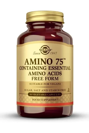 Amino 75 90 vegetable capsules Solgar Genuine
