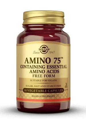 Amino 75 30 capsules Solgar Final Sale