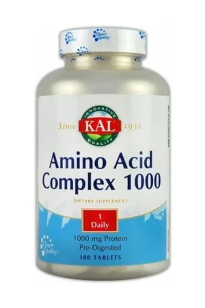 Amino Acid Complex 100 tablets of 1000mg Kal Trending
