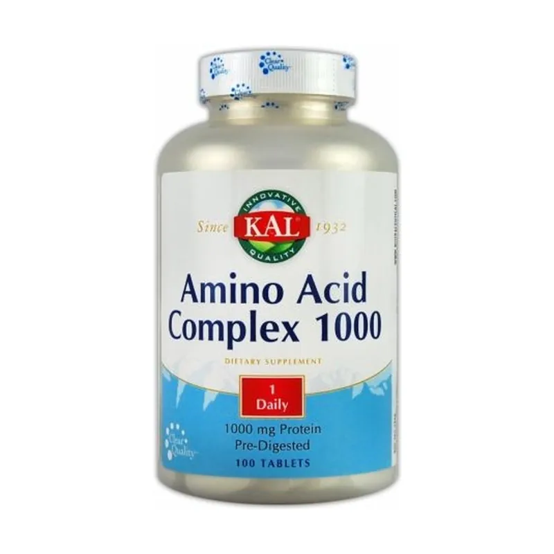 Amino Acid Complex 100 tablets of 1000mg Kal Trending