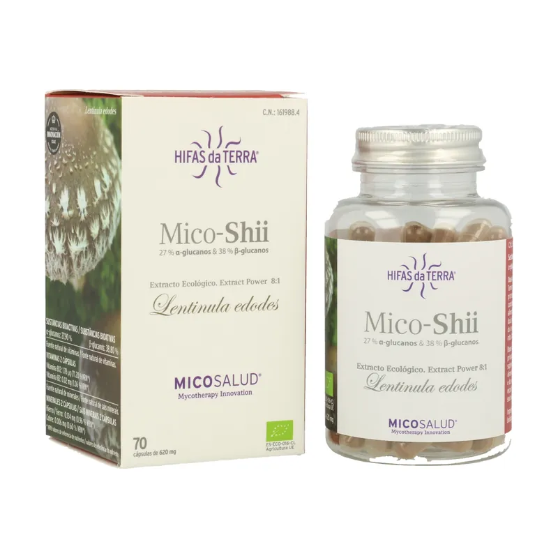 Fan Favorite Mico-Shii 70 vegetable capsules Hifas da Terra