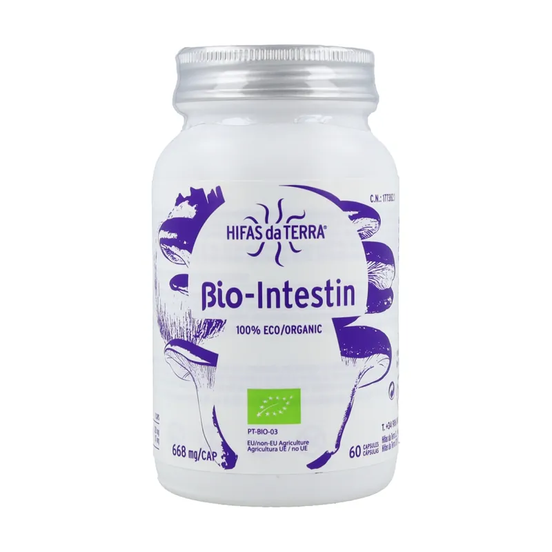 Bio-Intestin 60 vegetable capsules of 668mg Hifas da Terra In Demand