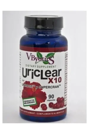 Affordable Uriclear (Utirose and Cranberry) 90 capsules Vbyotics