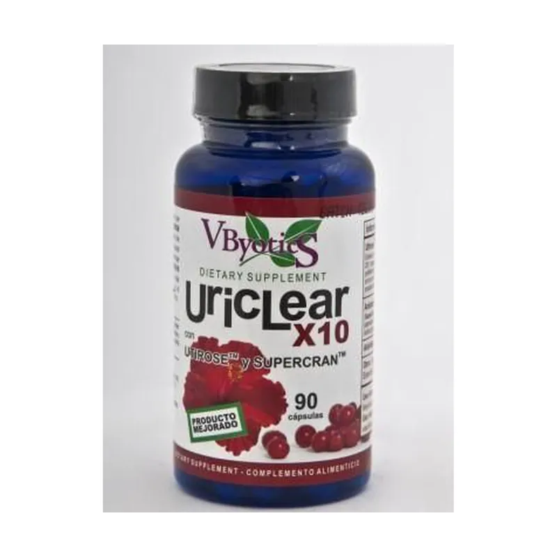 Affordable Uriclear (Utirose and Cranberry) 90 capsules Vbyotics