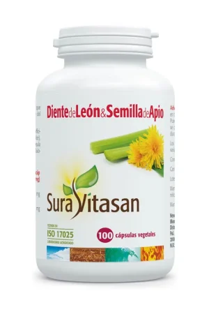 Fast Shipping Dandelion and Celery Seed 100 capsules Sura Vitasan