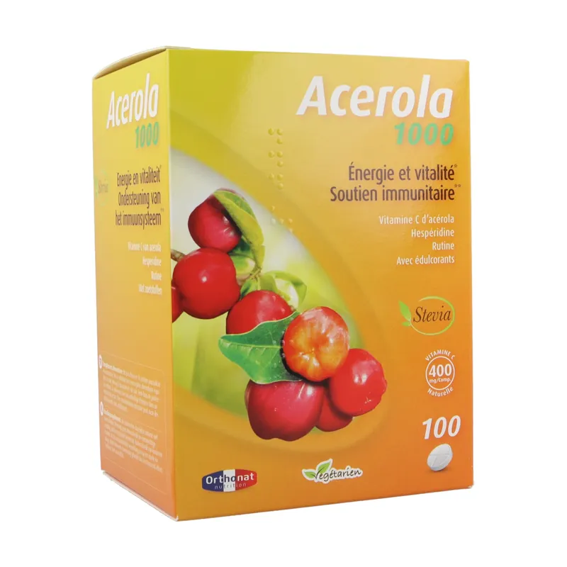 Acerola 1000 100 tablets Orthonat Next Day Delivery
