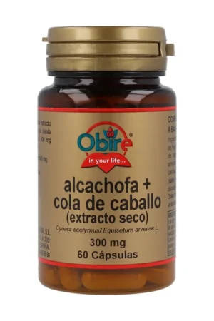 Artichoke and Horsetail 60 capsules of 300mg Obire Super Sale