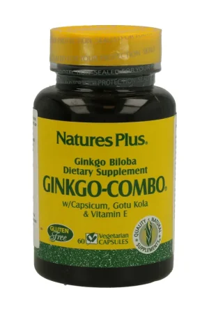 Buy Online Ginkgo-Combo 60 capsules Natures Plus