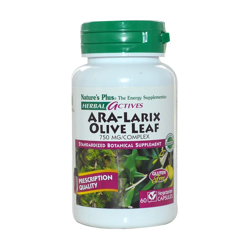Ara-Larix 7 olive leaf 30 tablets Natures Plus Bargain
