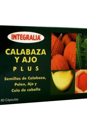 Pumpkin and Garlic Plus 60 capsules Integralia Trusted Brand