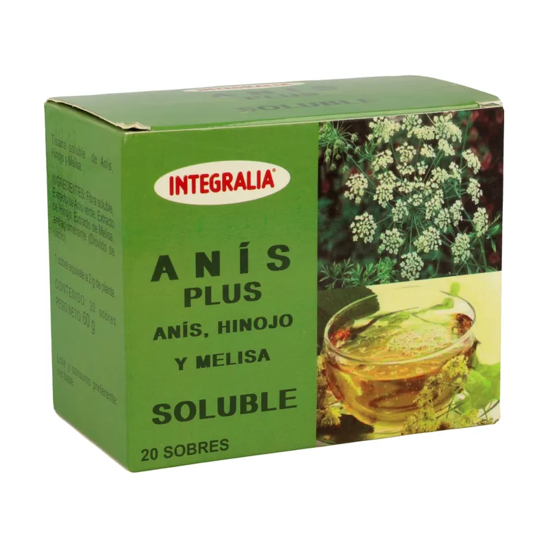Budget Anise Plus Soluble 20 packets Integralia
