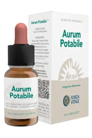 Aurum potable immune system 10 ml Forza Vitale Price Drop