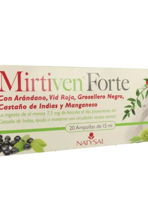Mirtiven Forte 20 ampoules Natysal Certified