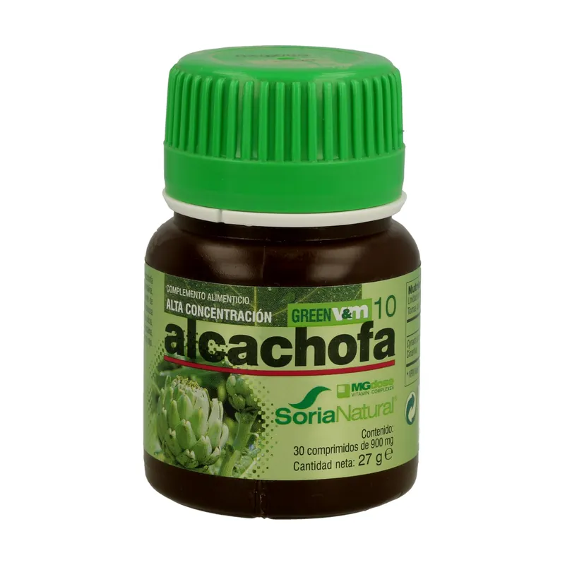 Green Vit + Min 10 Artichoke 900 mg 30 tablets Soria Natural Deal