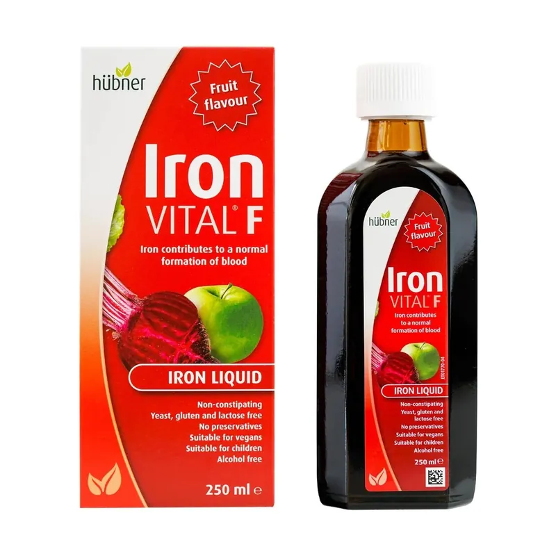 Reduced Price Iron vital F Syrup 250 ml Hubner
