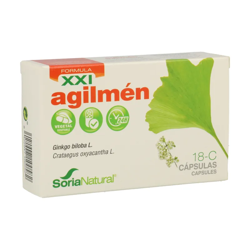 18 C Agilmen (XXI Formula) 30 capsules Soria Natural Get Yours
