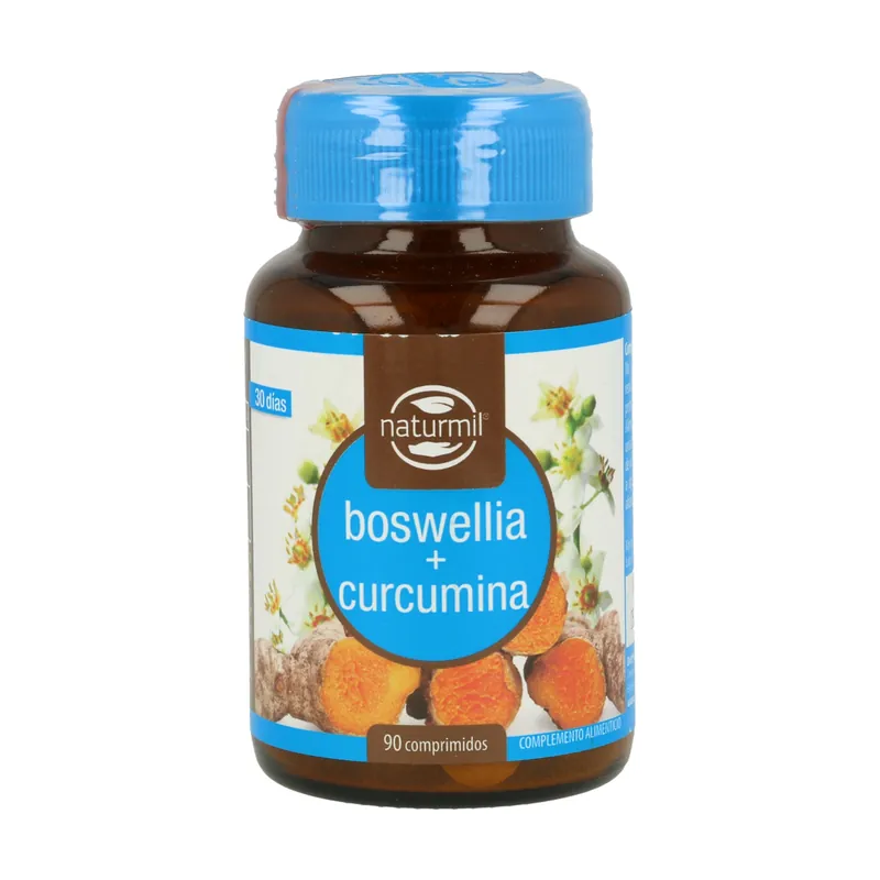 Exclusive Offer Boswelia + Turmeric 90 tablets of 400mg (400mg) Naturmil