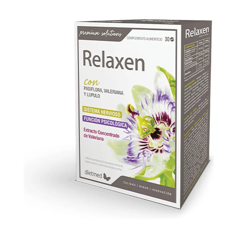 Save Now Relaxen with Valerian and Passionflower 30 tablets Dietmed