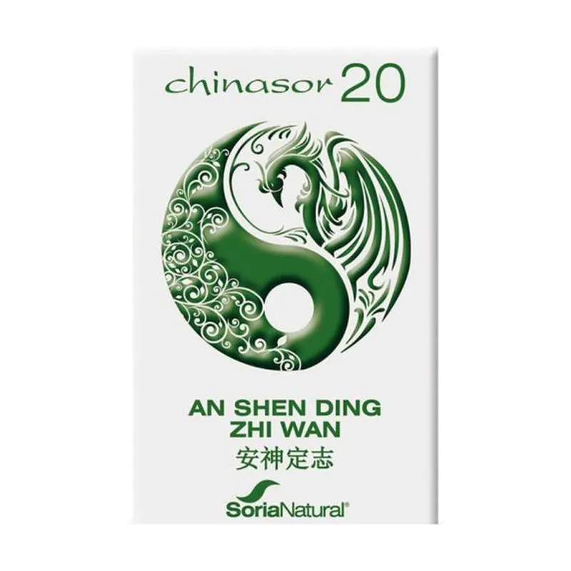 Chinasor 20 An Shen Ding Zhi Wan 30 tablets Soria Natural Time-Limited
