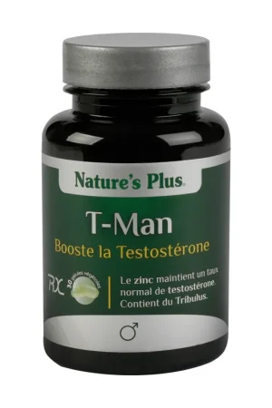 T-Man 30 capsules Natures Plus Place Order