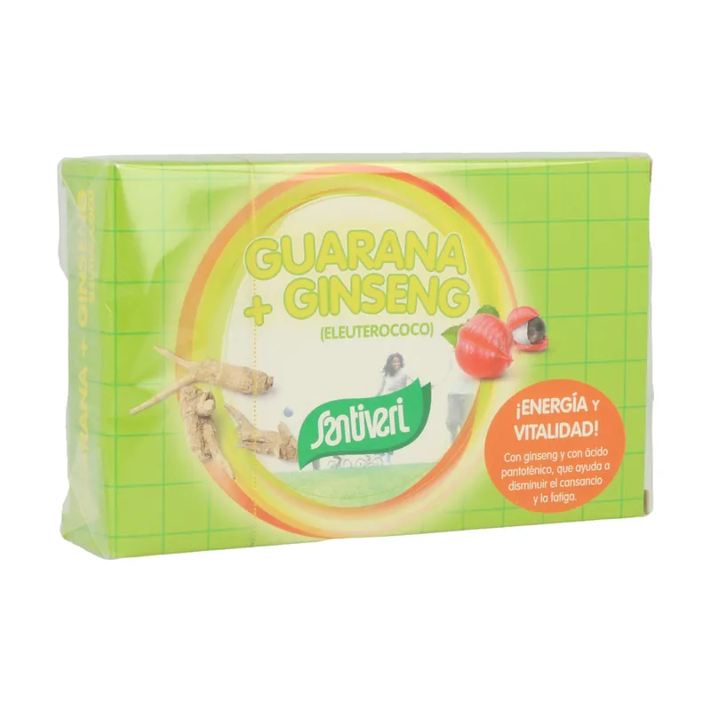 Guarana Ginseng 40 softgels Santiveri Grab Now