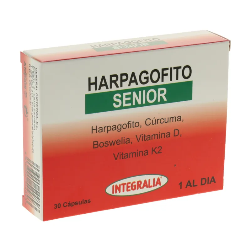 Harpagophyte Senior 30 capsules Integralia Get Yours
