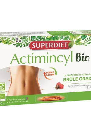 Actimincyl Organic Ampoules 20 ampoules of 15ml Superdiet Sale