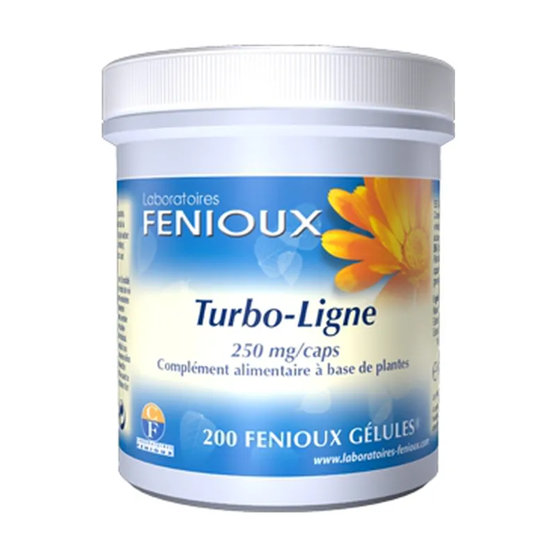 Turbo Ligne 200 capsules of 250mg Fenioux Holiday Sale