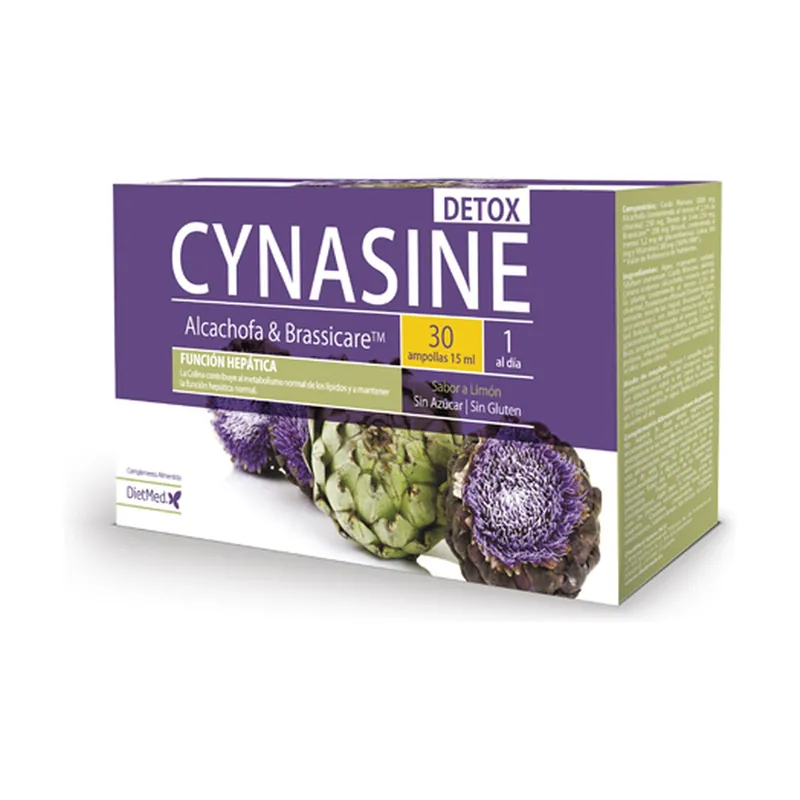 Cynasine Detox 30 ampoules of 15ml (1000mg) Dietmed Seasonal Sale