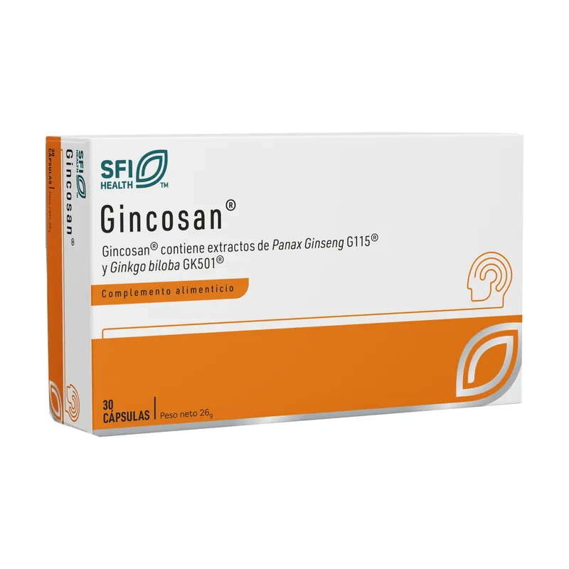 Gincosan 30 capsules SFI Health/Klaire Labs Special Discount