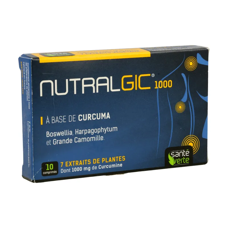 High Quality NutralGic 1000 10 tablets Sante Verte