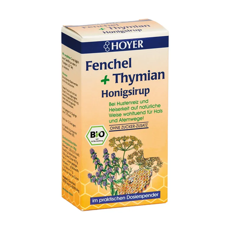 Fennel and Thyme Syrup 250 g Hoyer Price Cut