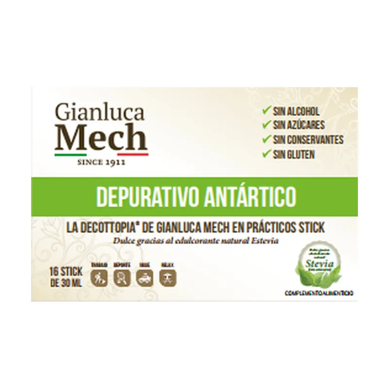 Same Day Shipping Antarctic Depurative 16 units of 30ml Gianluca Mech