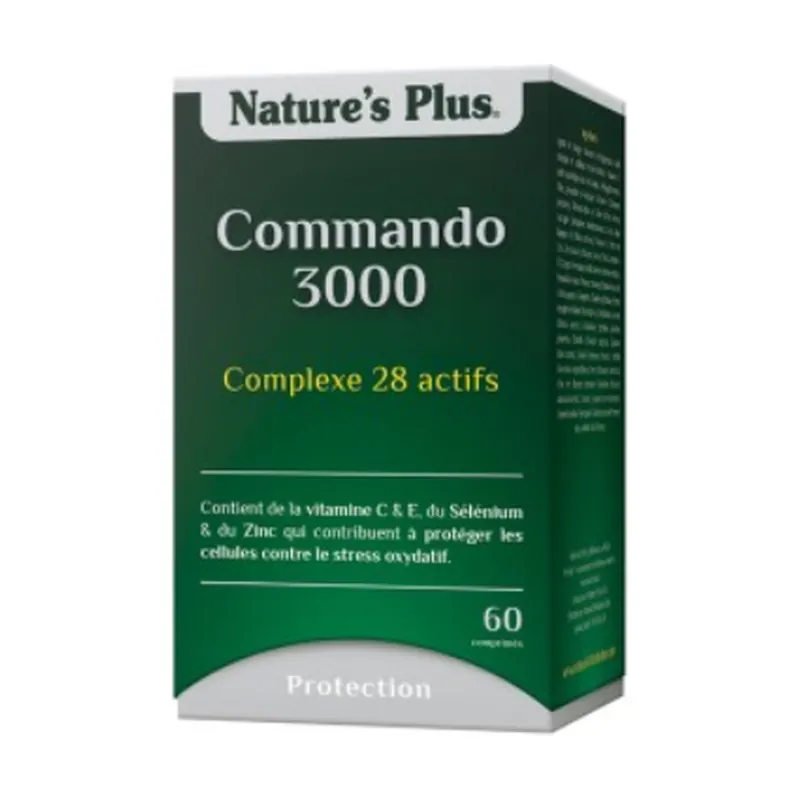 Big Sale Commando 3000 60 tablets Natures Plus