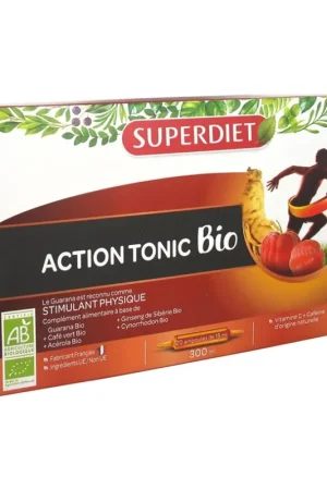 Action Tonic Bio 20 ampoules of 15ml Superdiet Brand New