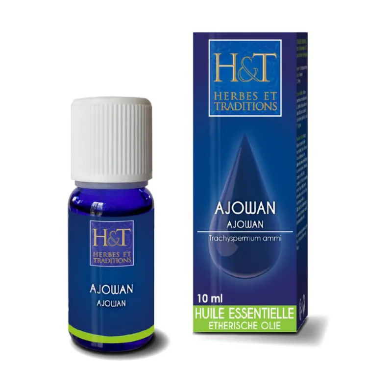 Next Day Delivery Ajowan essential oil (Trachyspermum ammi) 10 ml of essential oil Herbes & Traditions