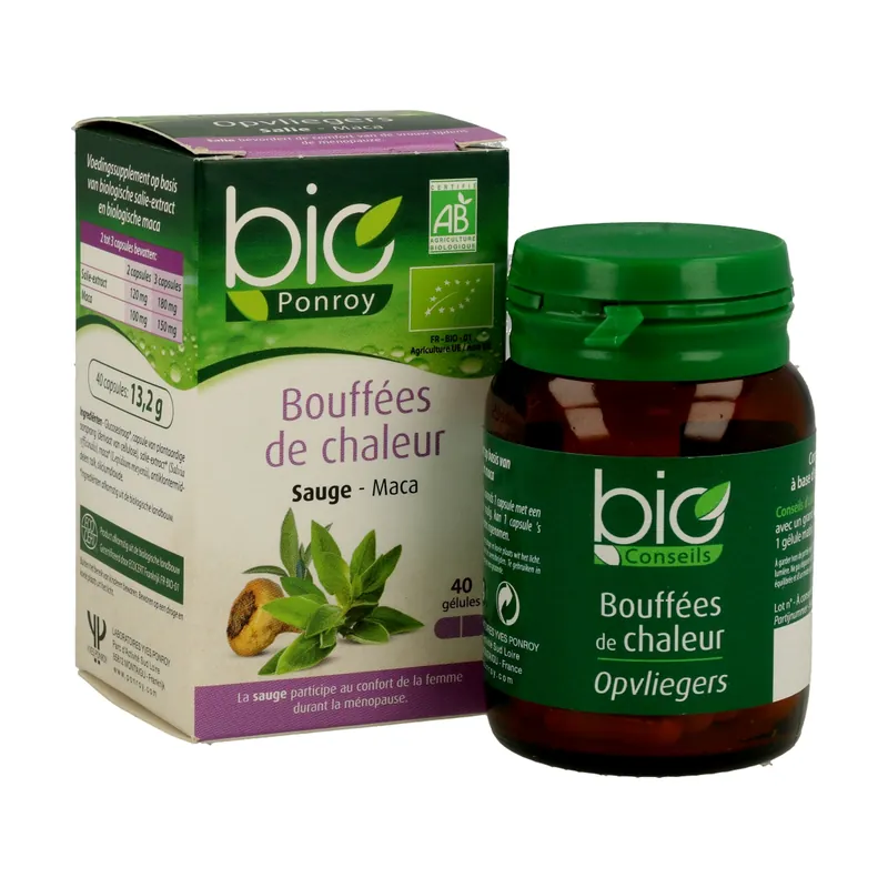 Hot flashes 40 capsules Bio Conseils Best Choice