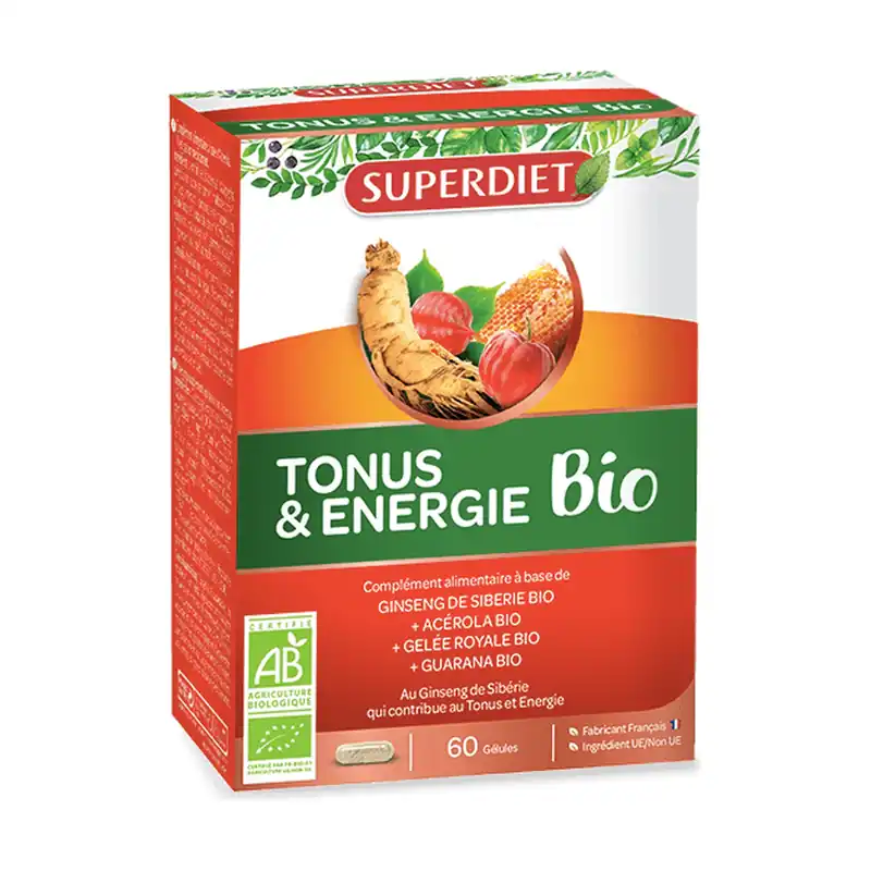 Siberian tonus ginseng 60 softgels Superdiet Authentic