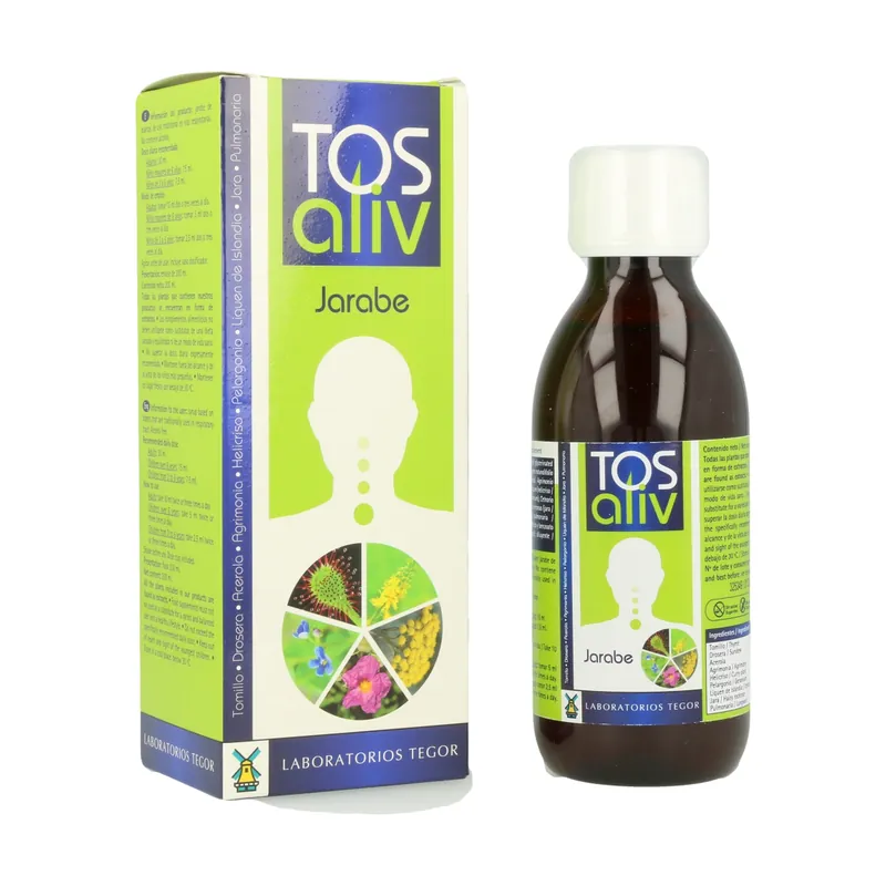 Professional Grade Cough Aliv Syrup 200 ml Tegor