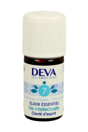 Synergy of Essential Oils N ° 7 Bio Intellectual Life 5 ml of essential oil Deva Low Price