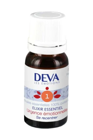 Synergy of Essential Oils N ° 1 Organic Emotional Emergency 5 ml of essential oil Deva Brand New