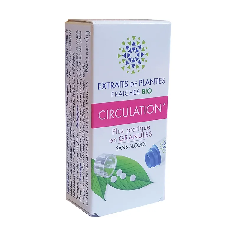 Holiday Sale BIO Circulation fresh plant extract 130 granules Kosmeo