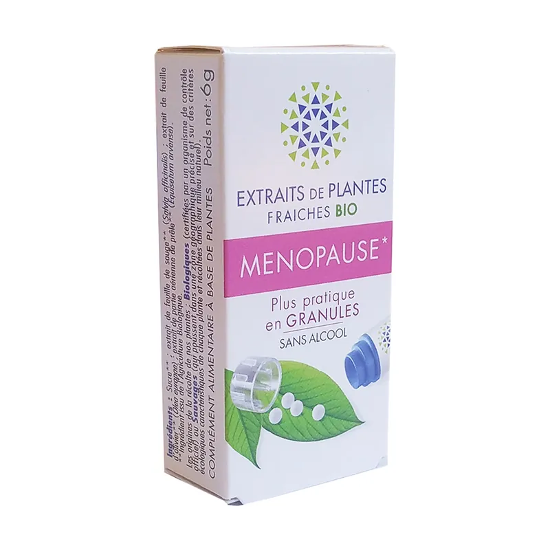 Budget Fresh Plant Extracts Menopause 130 granules Kosmeo