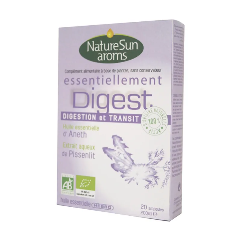 Super Sale Essentially Digest Bio 20 ampoules Naturesun‘Arôms
