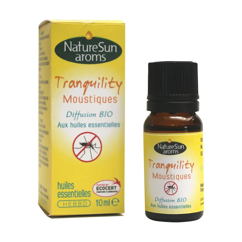 New Release Organic mosquito distribution 10 ml of oil Naturesun‘Arôms