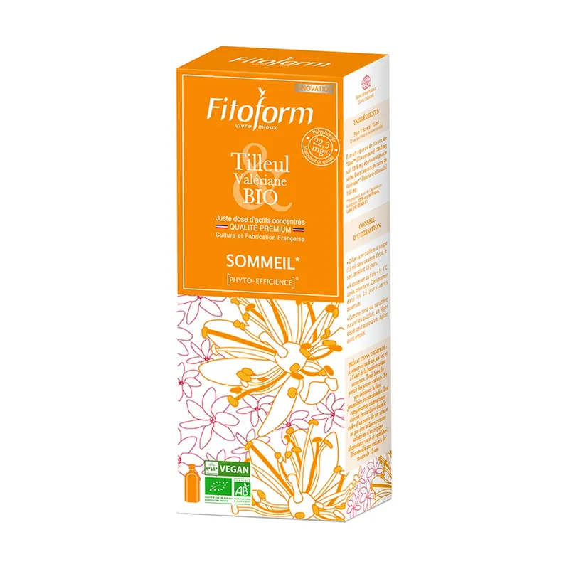 Organic sleeping duo Linden & Valerian 250 ml Fitoform Low Price