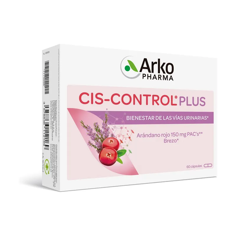 Certified Cis-Control Plus 60 capsules Arkopharma