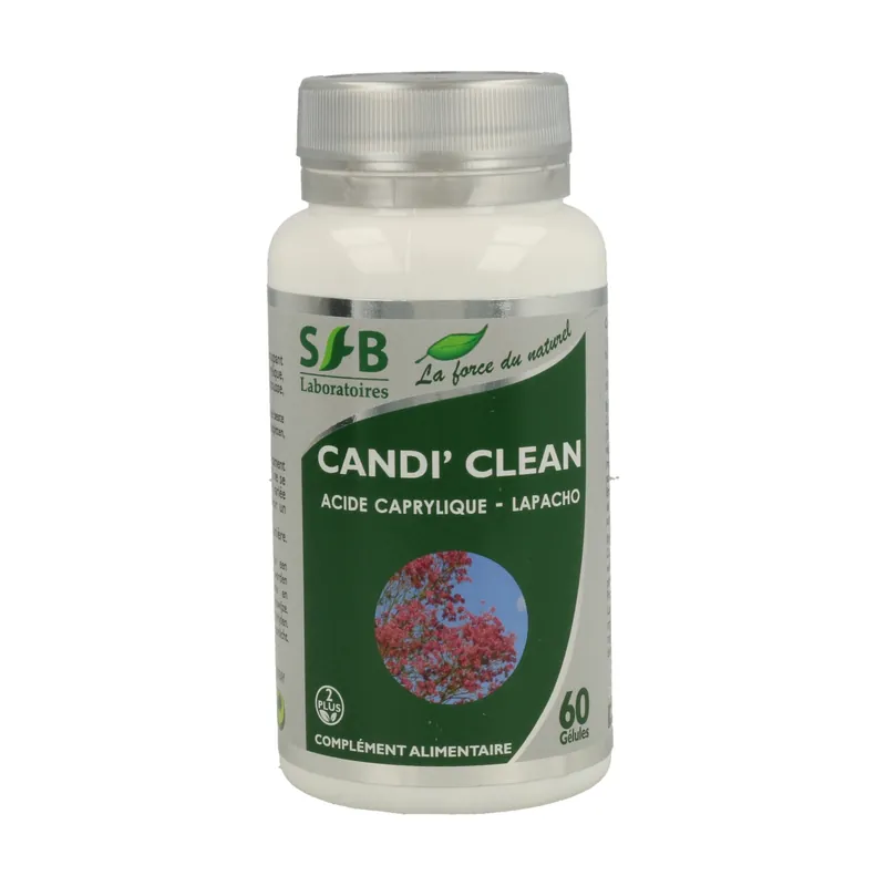 Brand New Candi‘Clean Sfb Laboratoires 60 capsules
